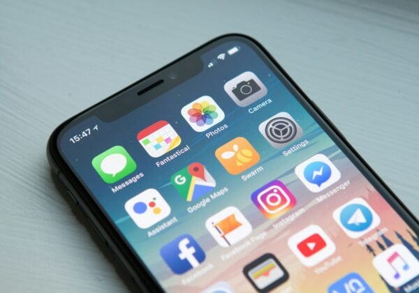space gray iPhone X